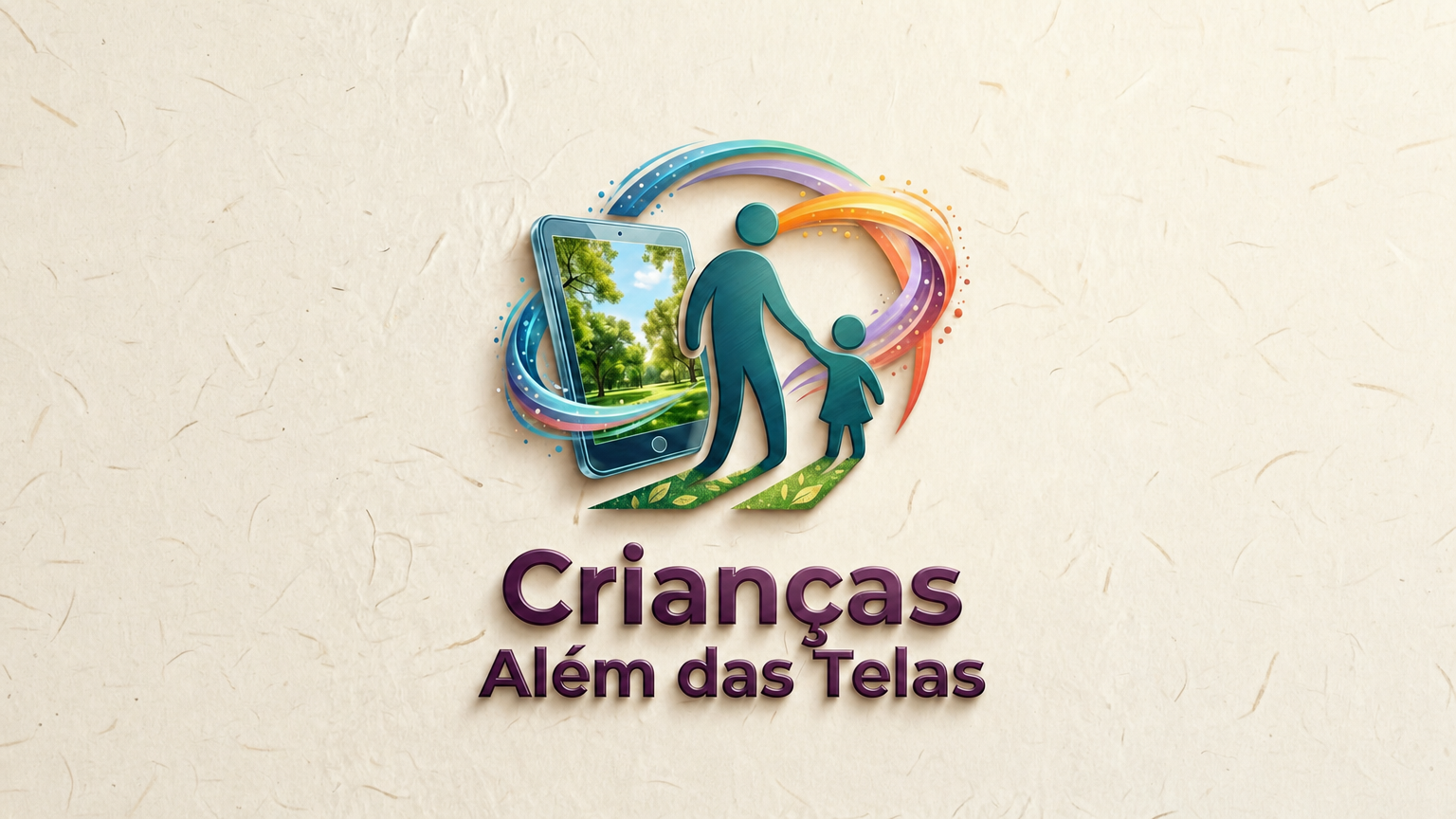 Crianças Além das Telas - Logo